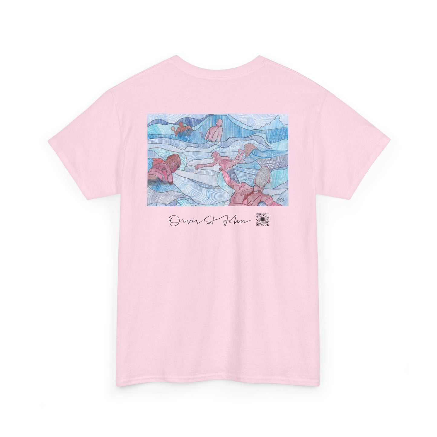 Wave Riders — Unisex Art Tee, Orvis St. John