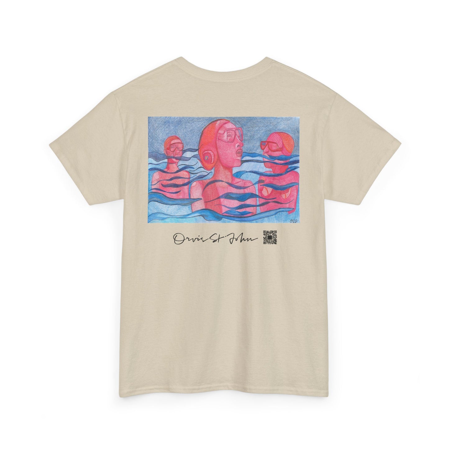 The Swimmers — Unisex Art Tee | Orvis St. John