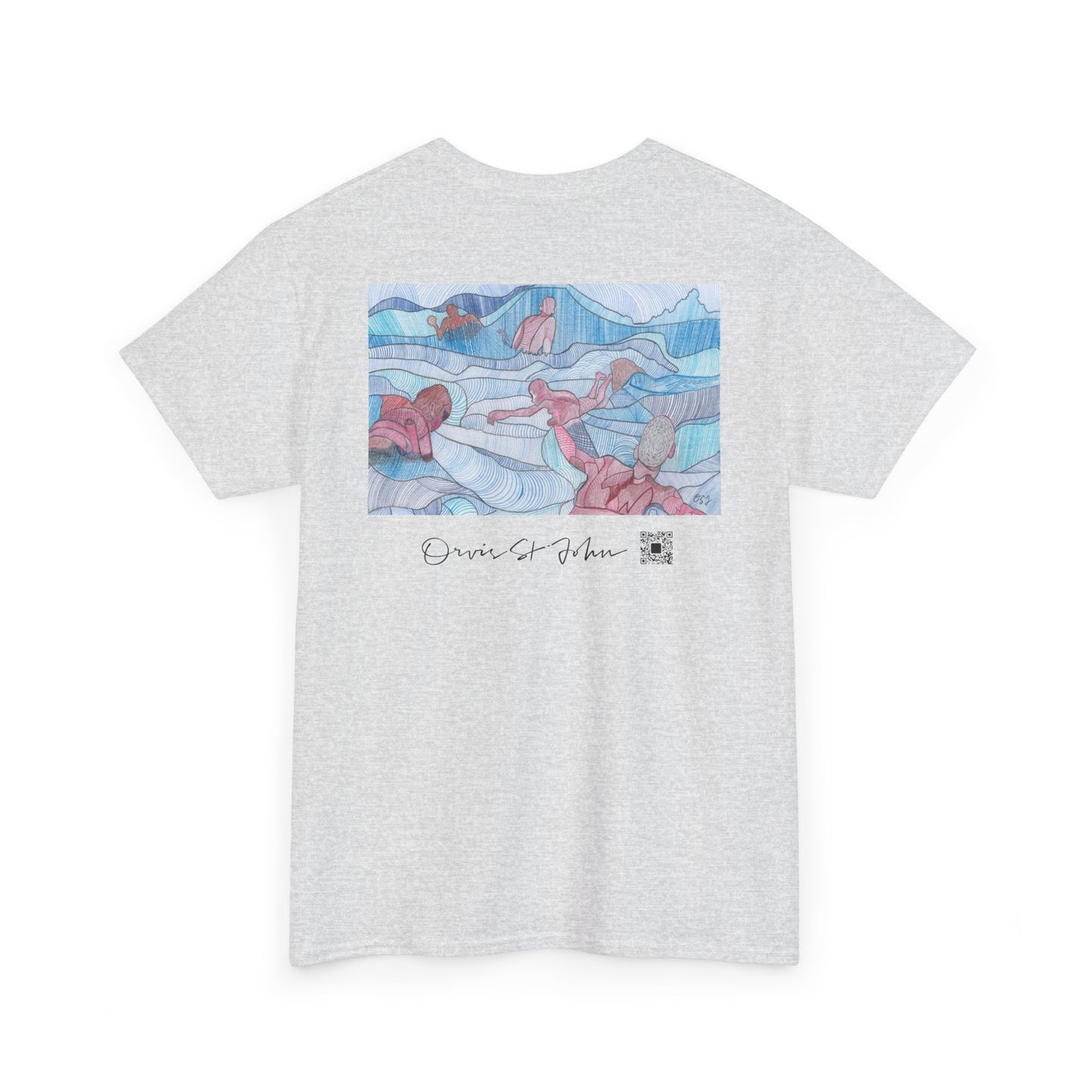 Wave Riders — Unisex Art Tee, Orvis St. John
