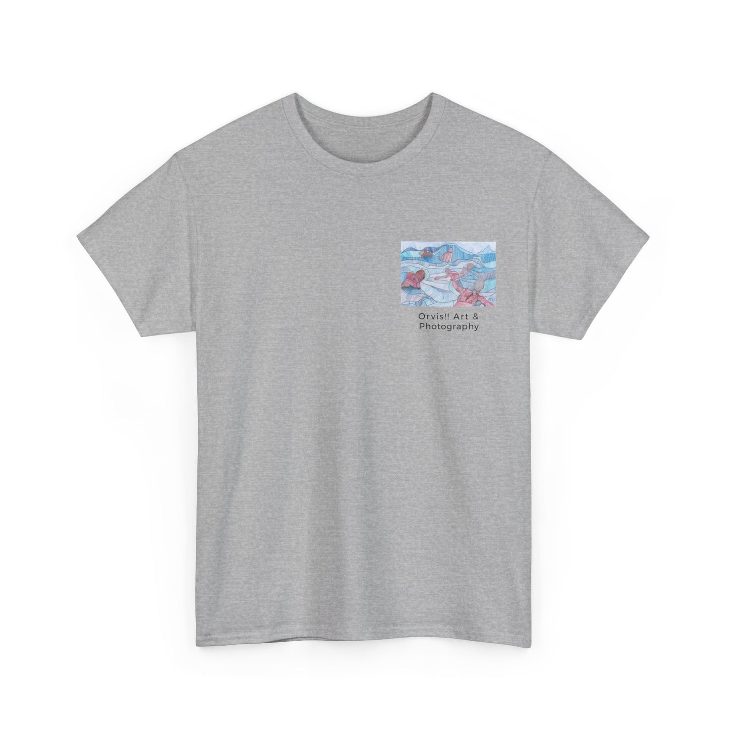 Wave Riders — Unisex Art Tee, Orvis St. John