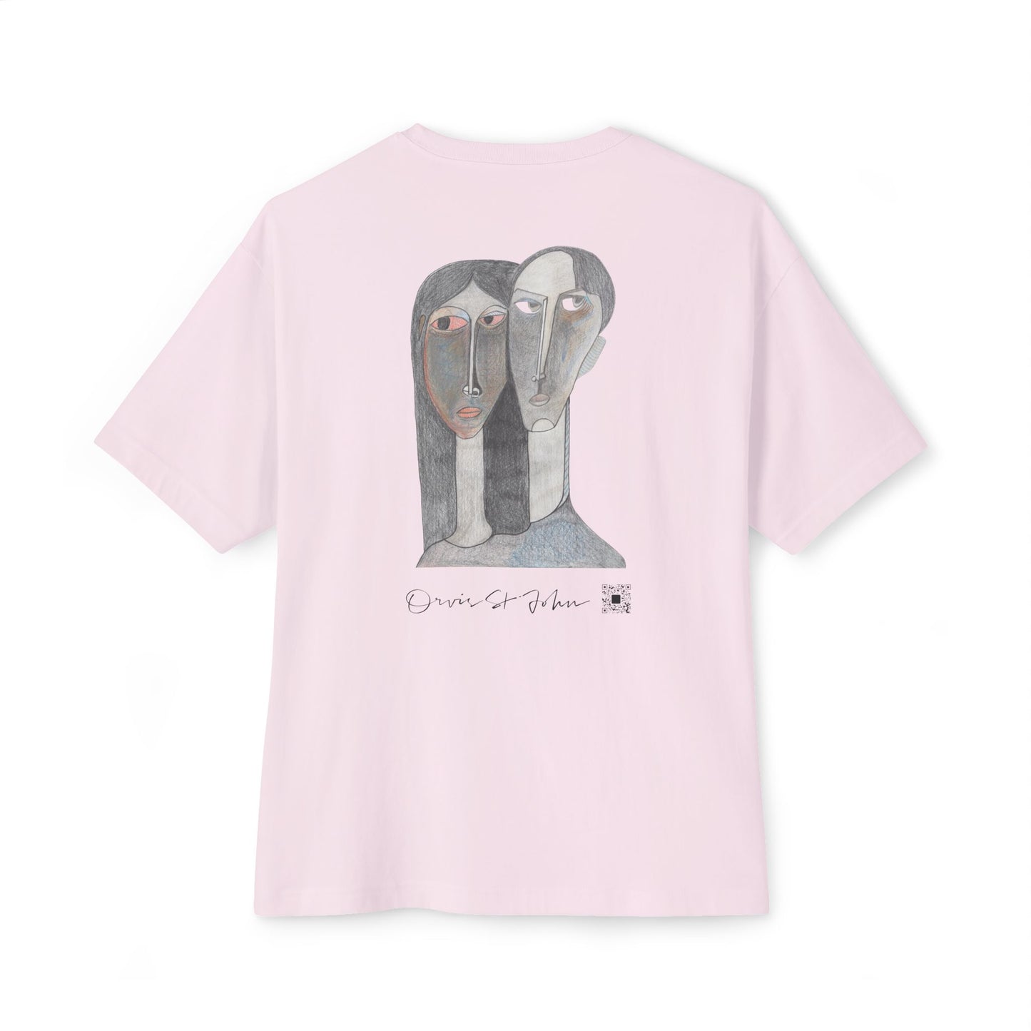 "The Couple" Oversized Heavyweight Graphic Tee – Orvis St. John Signature Collection
