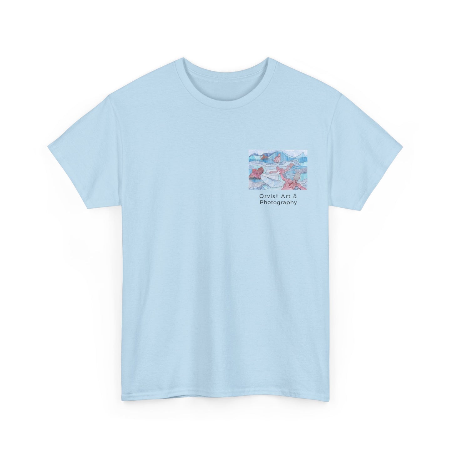 Wave Riders — Unisex Art Tee, Orvis St. John