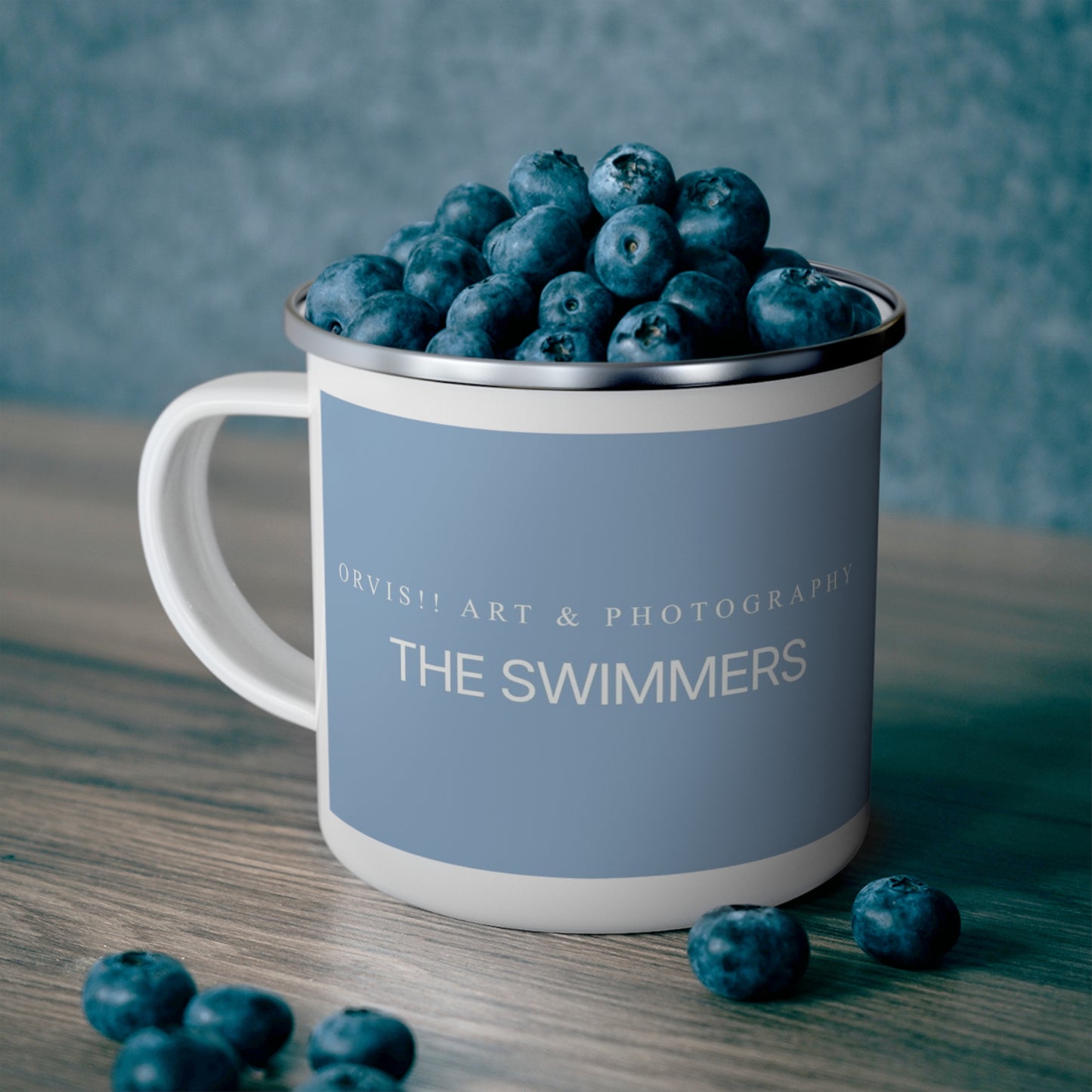 The Swimmers — Enamel Mug | Orvis St. John