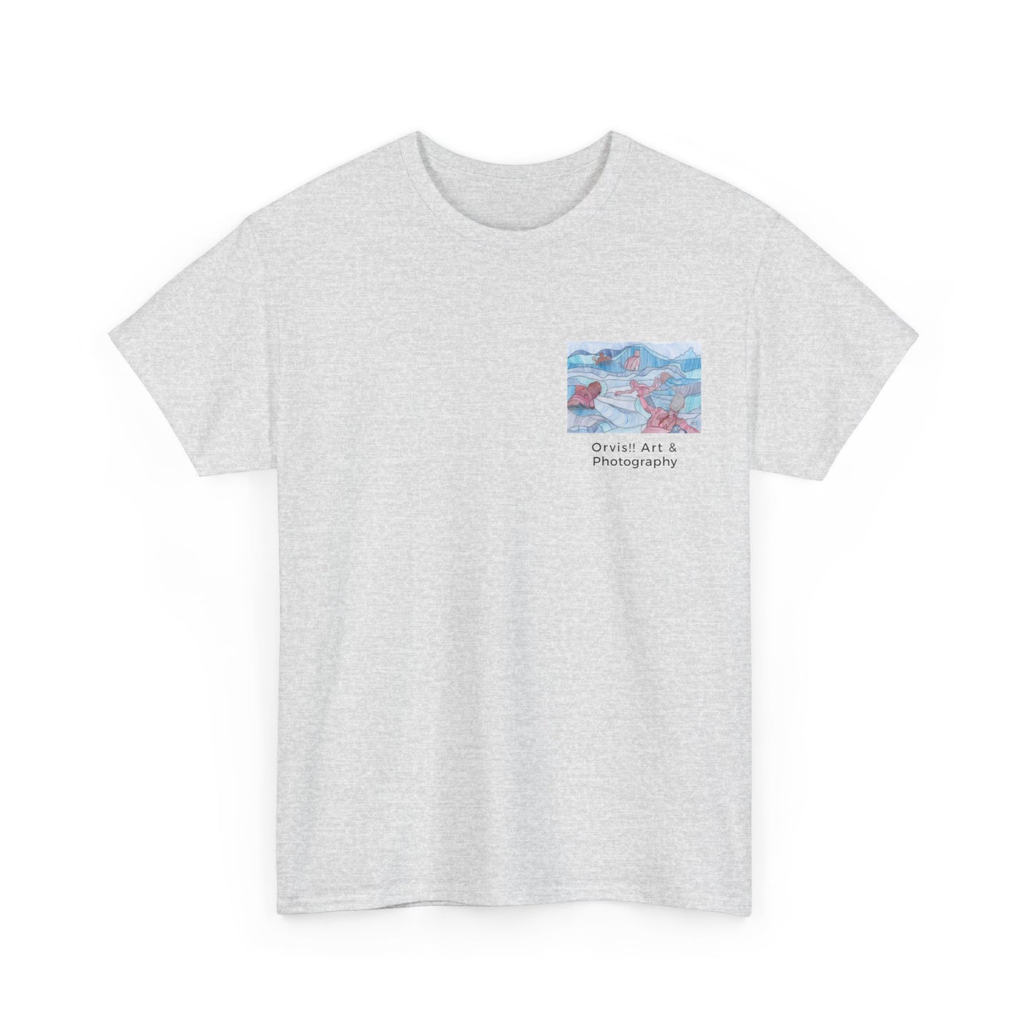 Wave Riders — Unisex Art Tee, Orvis St. John