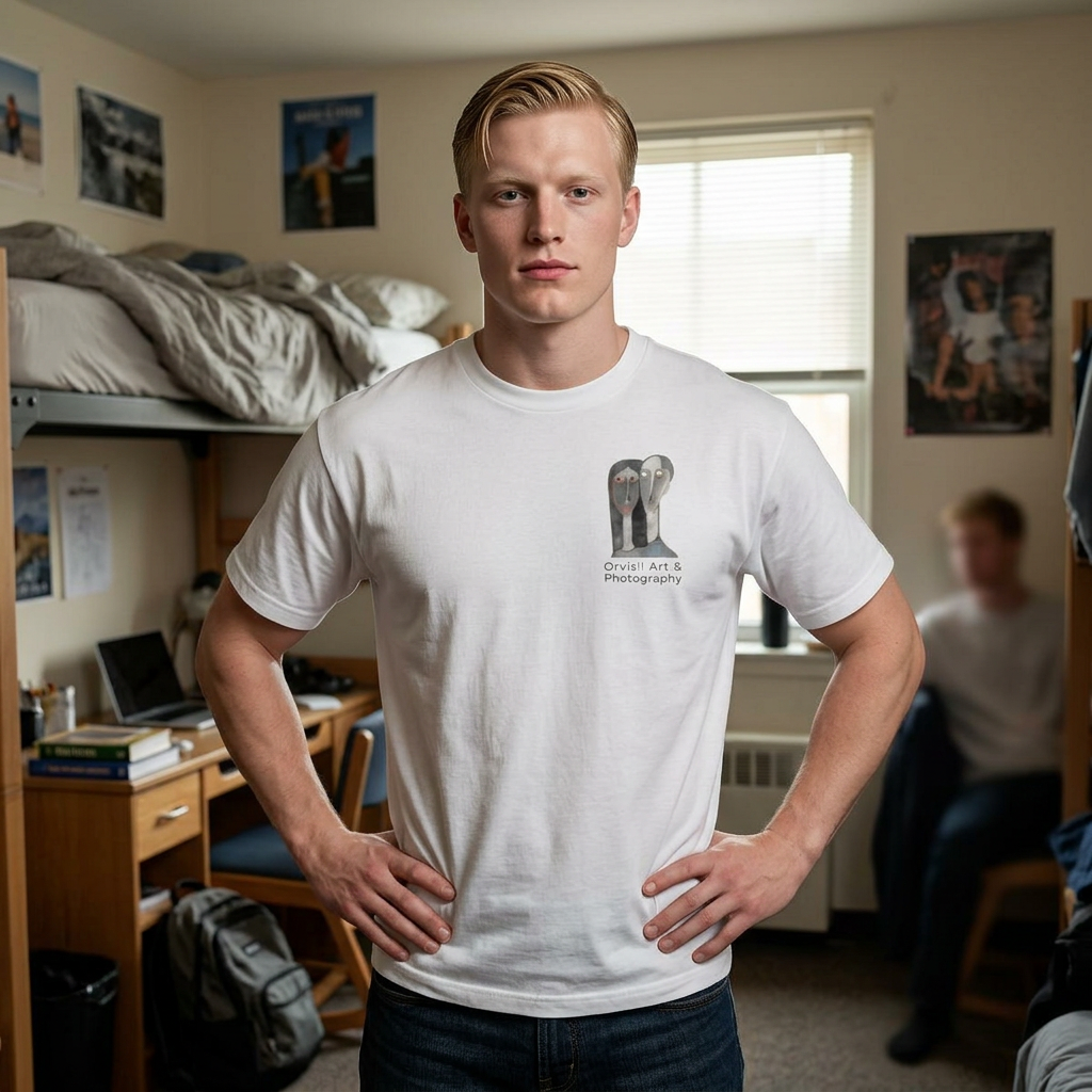 "The Couple" Oversized Heavyweight Graphic Tee – Orvis St. John Signature Collection