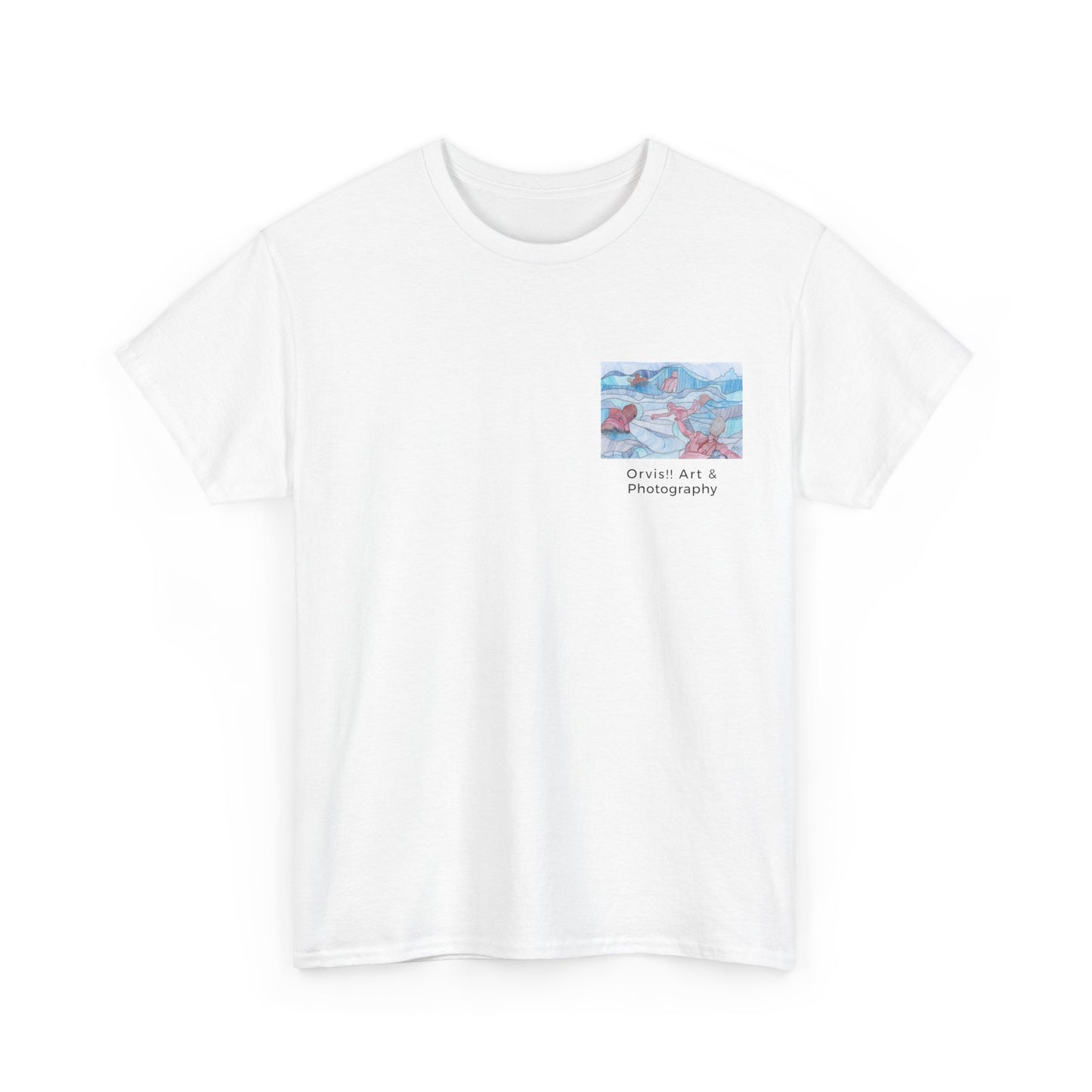 Wave Riders — Unisex Art Tee, Orvis St. John