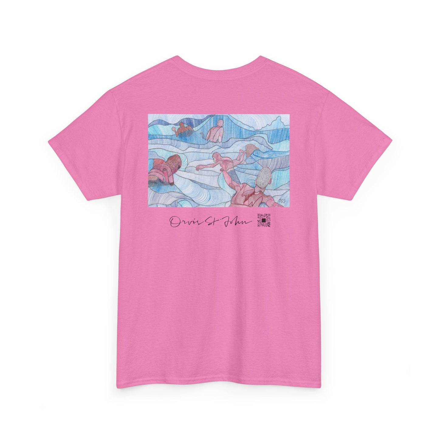Wave Riders — Unisex Art Tee, Orvis St. John
