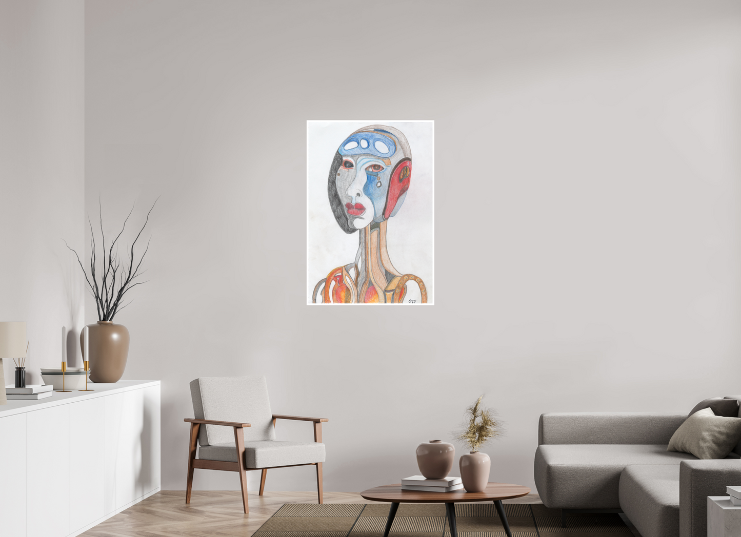 70 x 102,4 cm, Fine Art Print - Hahnemühle Photo Rag - 1 cm Border Serial Number CS32 — Fine Art Print | Orvis St. John