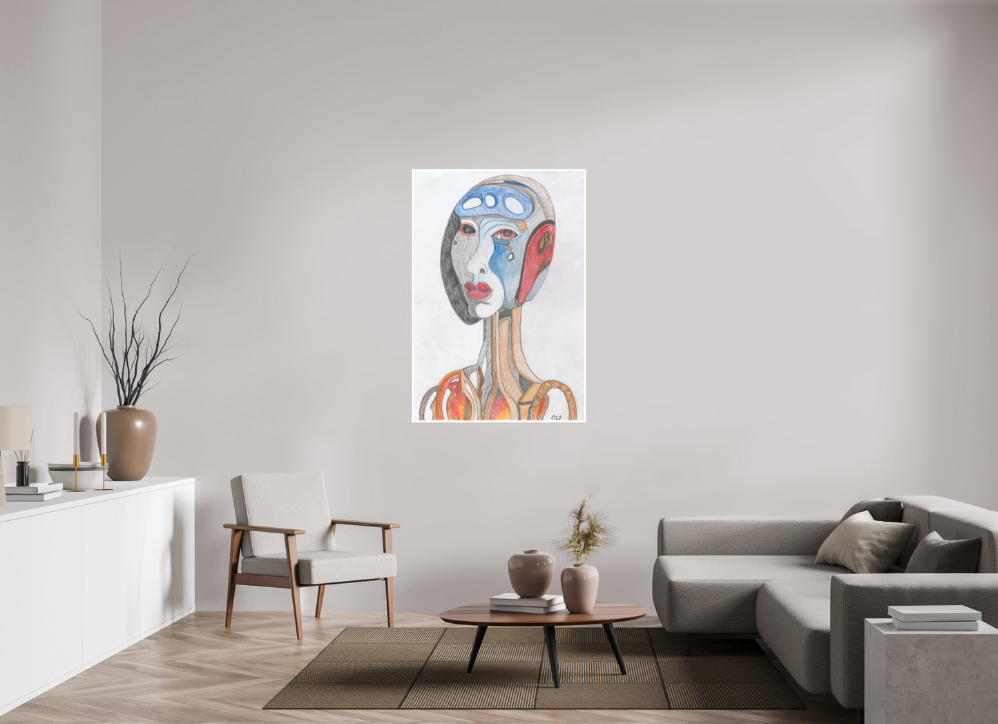 90 x 131,7 cm, Fine Art Print - Hahnemühle Photo Rag - 1 cm Border Serial Number CS32 — Fine Art Print | Orvis St. John
