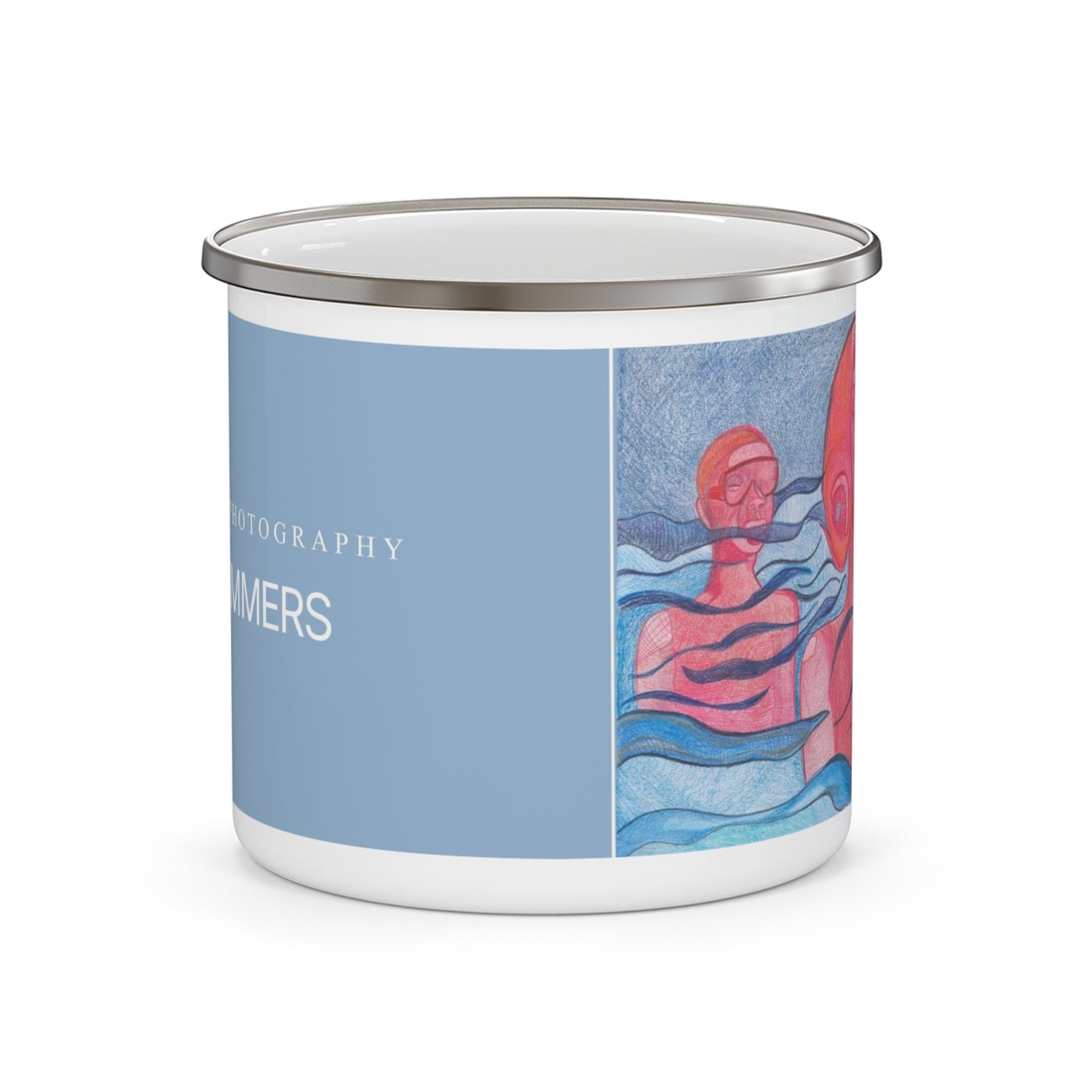 The Swimmers — Enamel Mug | Orvis St. John