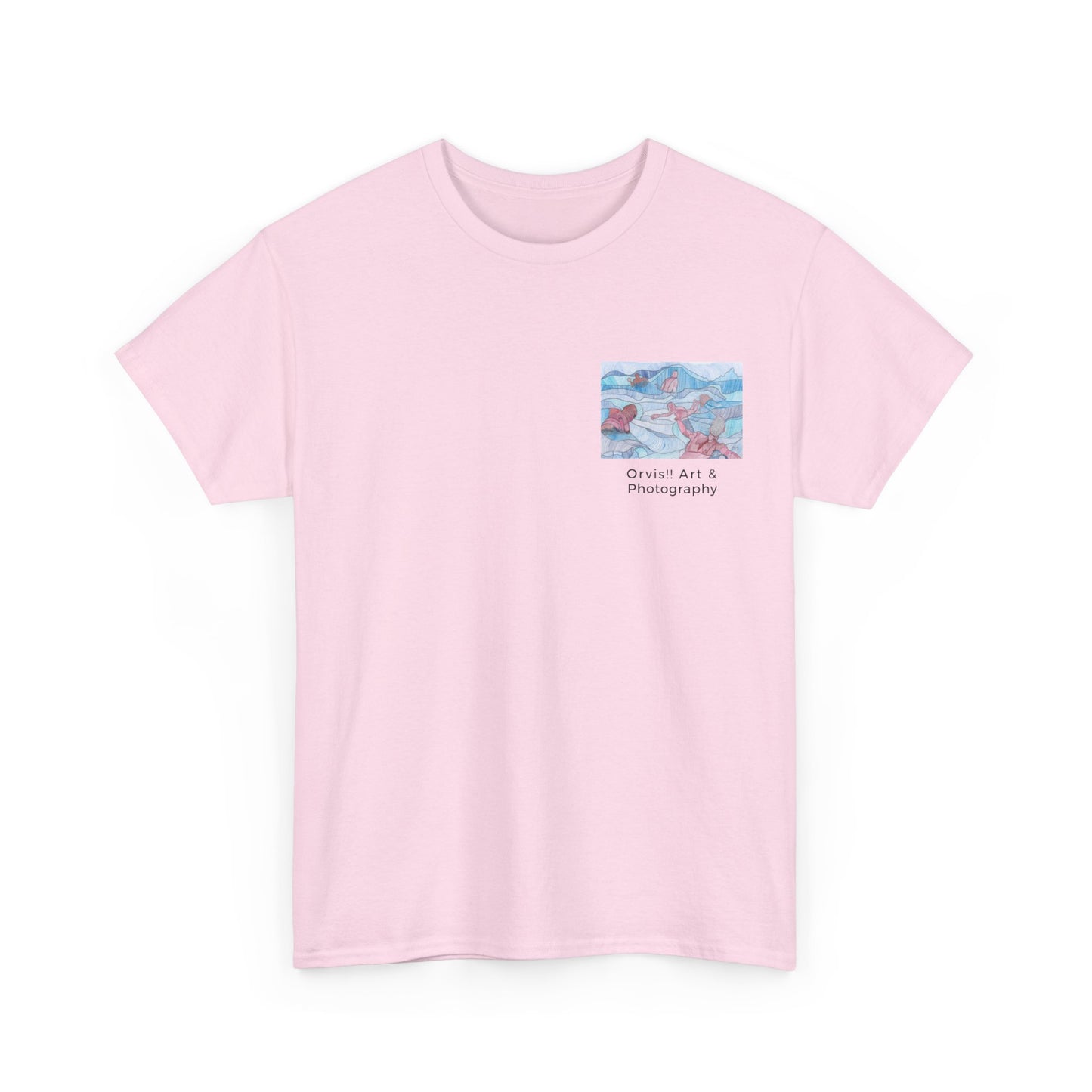 Wave Riders — Unisex Art Tee, Orvis St. John