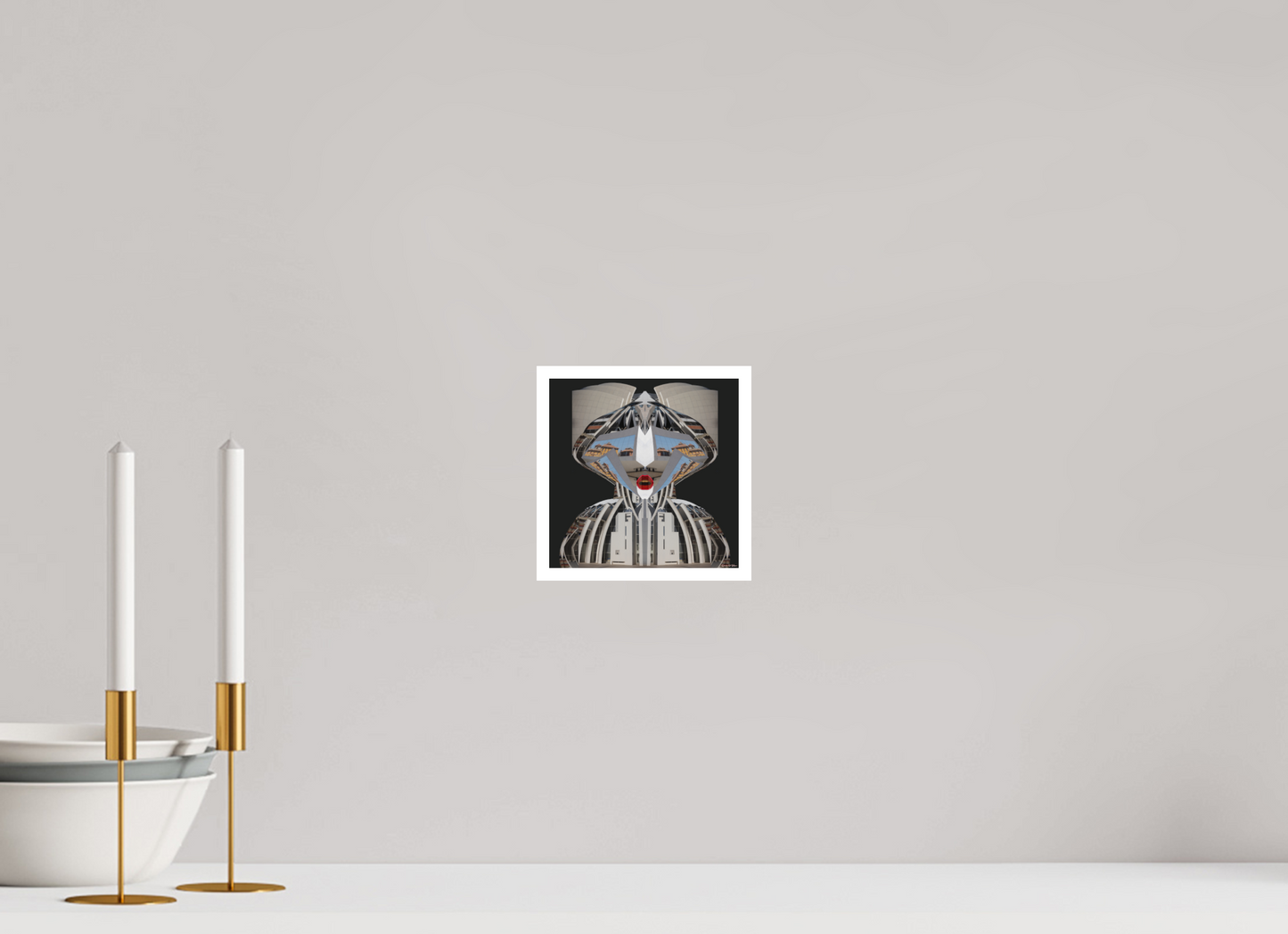 15 x 15 cm, Fine Art Print - Hahnemühle Photo Rag - 1 cm Border Fine Art Print "The Bishop of Rome" — Orvis St. John (Building Portraits)