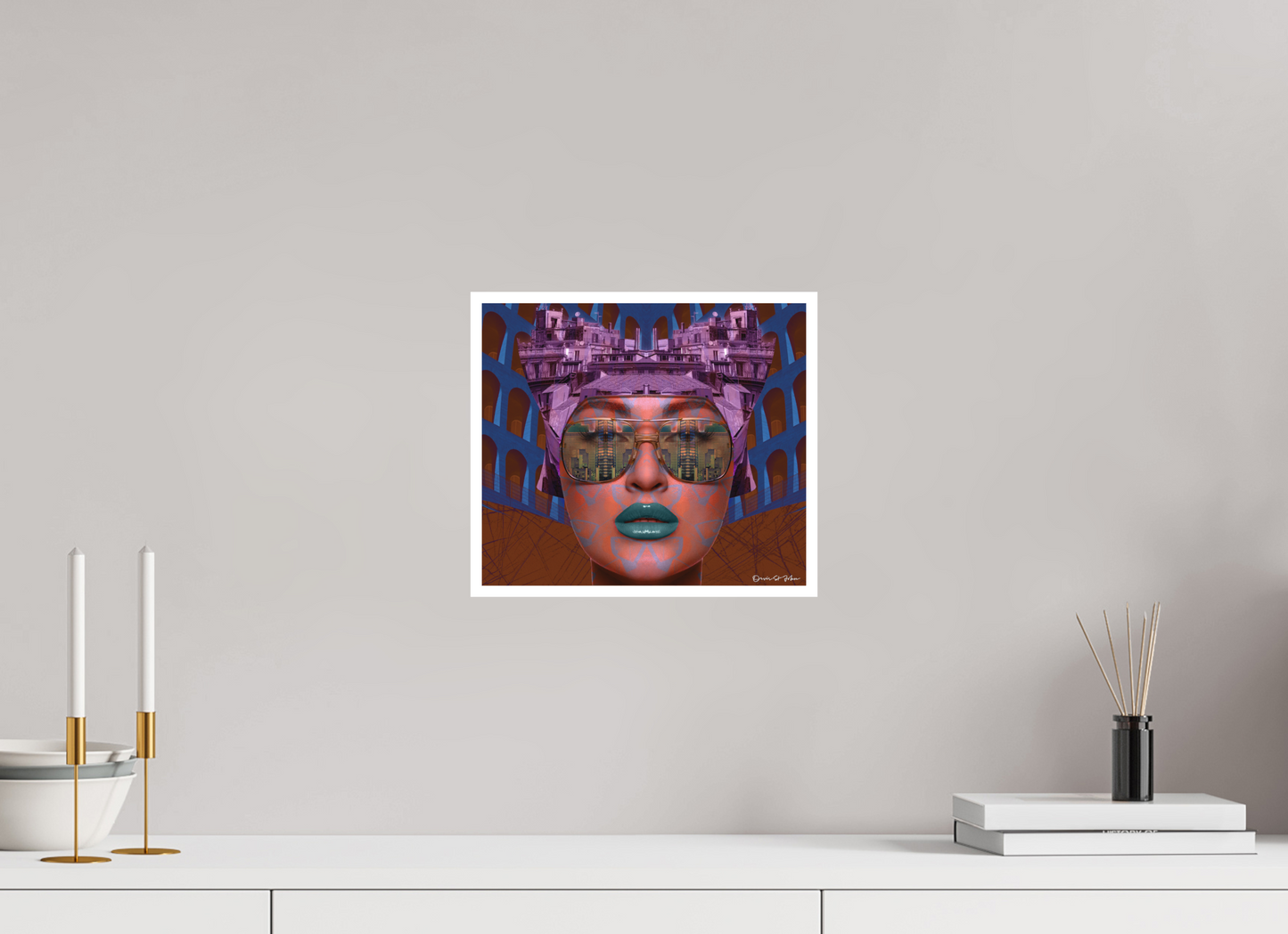 28,7 x 25 cm, Fine Art Print - Hahnemühle Photo Rag - 1 cm Border "Jetsetter" Limited Edition Fine Art Print – Hahnemühle Photo Rag