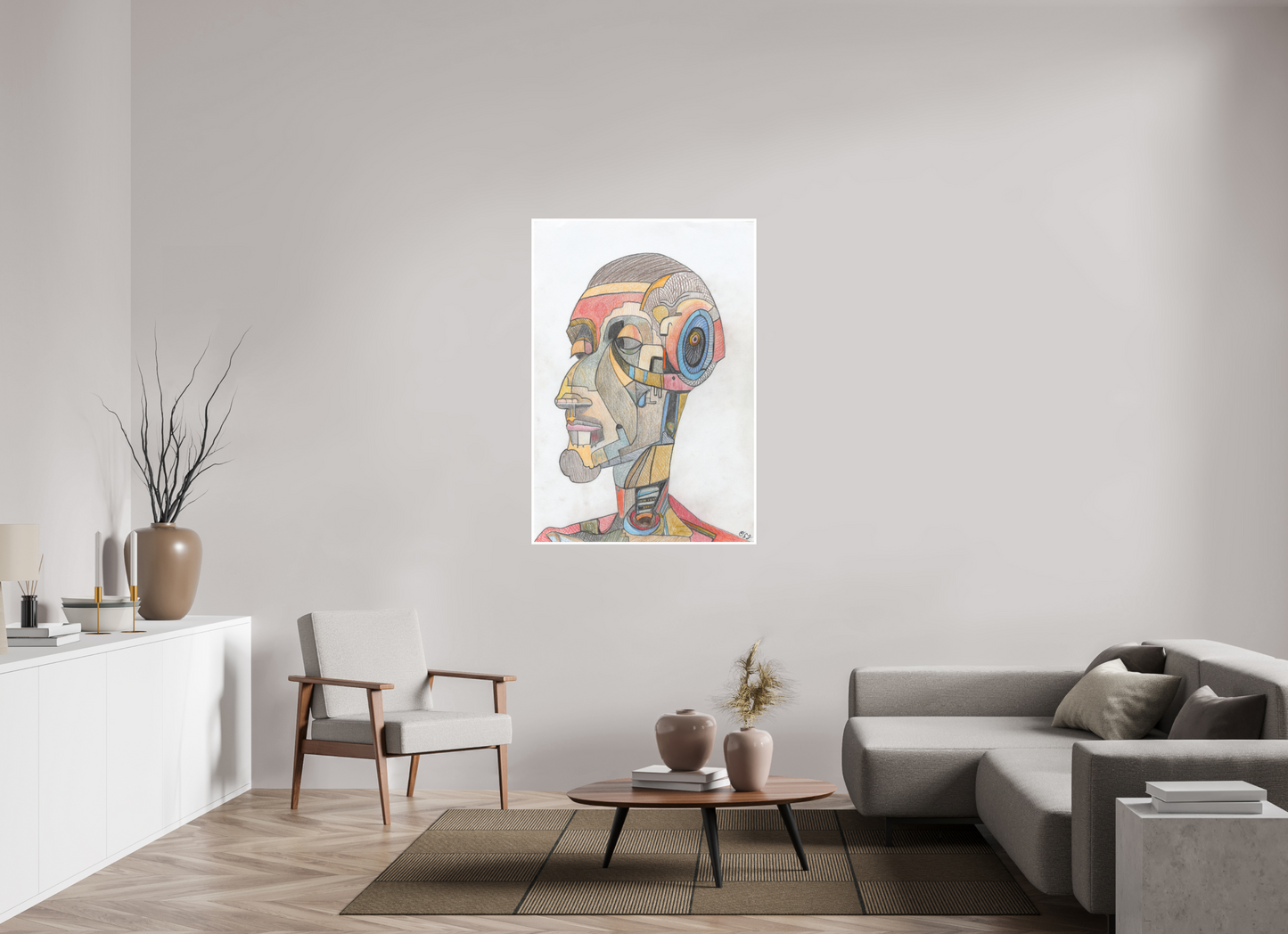 90 x 131,3 cm, Fine Art Print - Hahnemühle Photo Rag - 1 cm Border Desmond Jon 35 - Fine Art Print | Orvis St. John