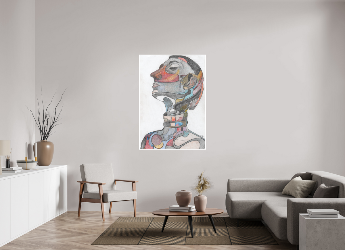 100 x 143,3 cm, Fine Art Print - Hahnemühle Photo Rag - 1 cm Border "Romeo" Fine Art Print – Hahnemühle Photo Rag by Orvis St. John