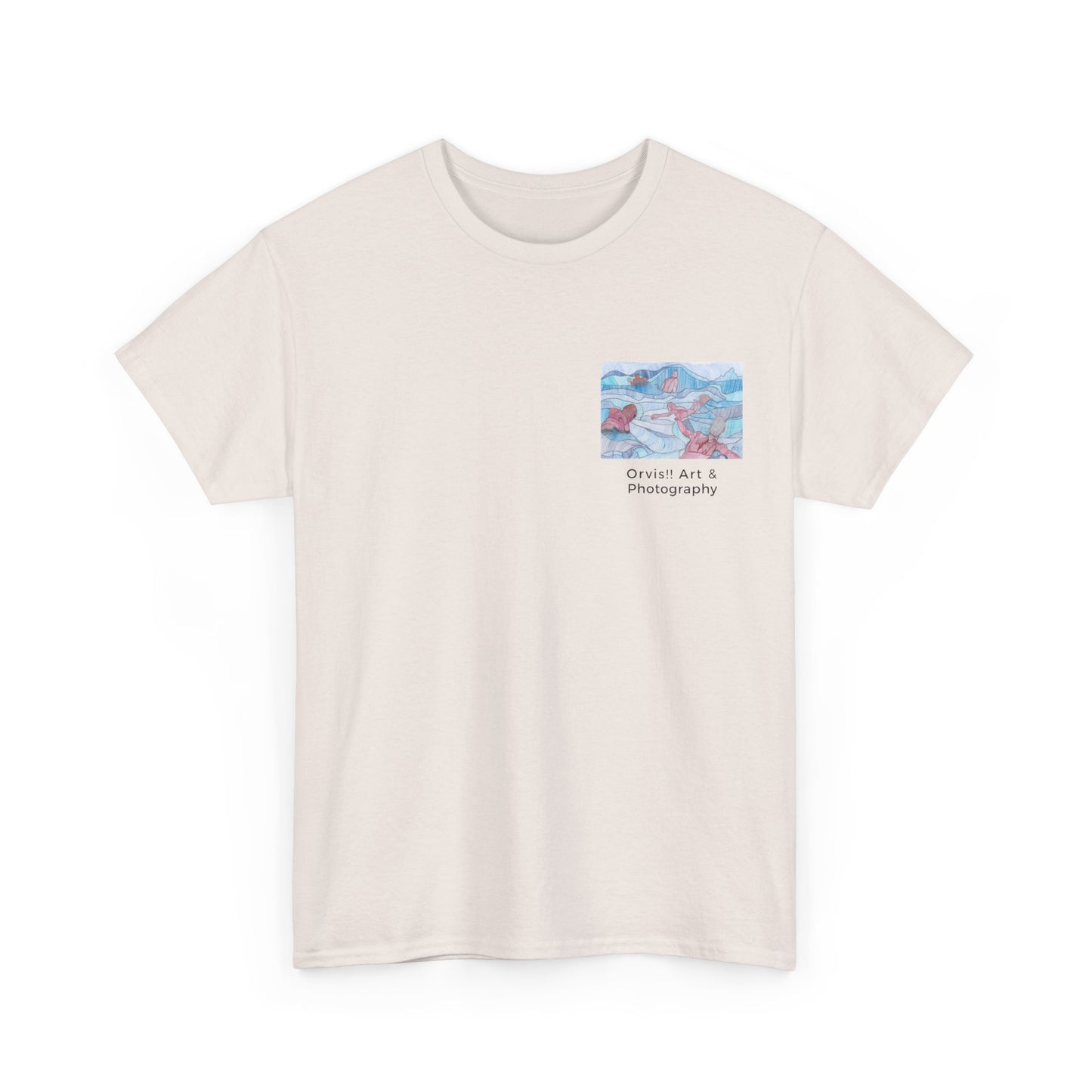 Wave Riders — Unisex Art Tee, Orvis St. John