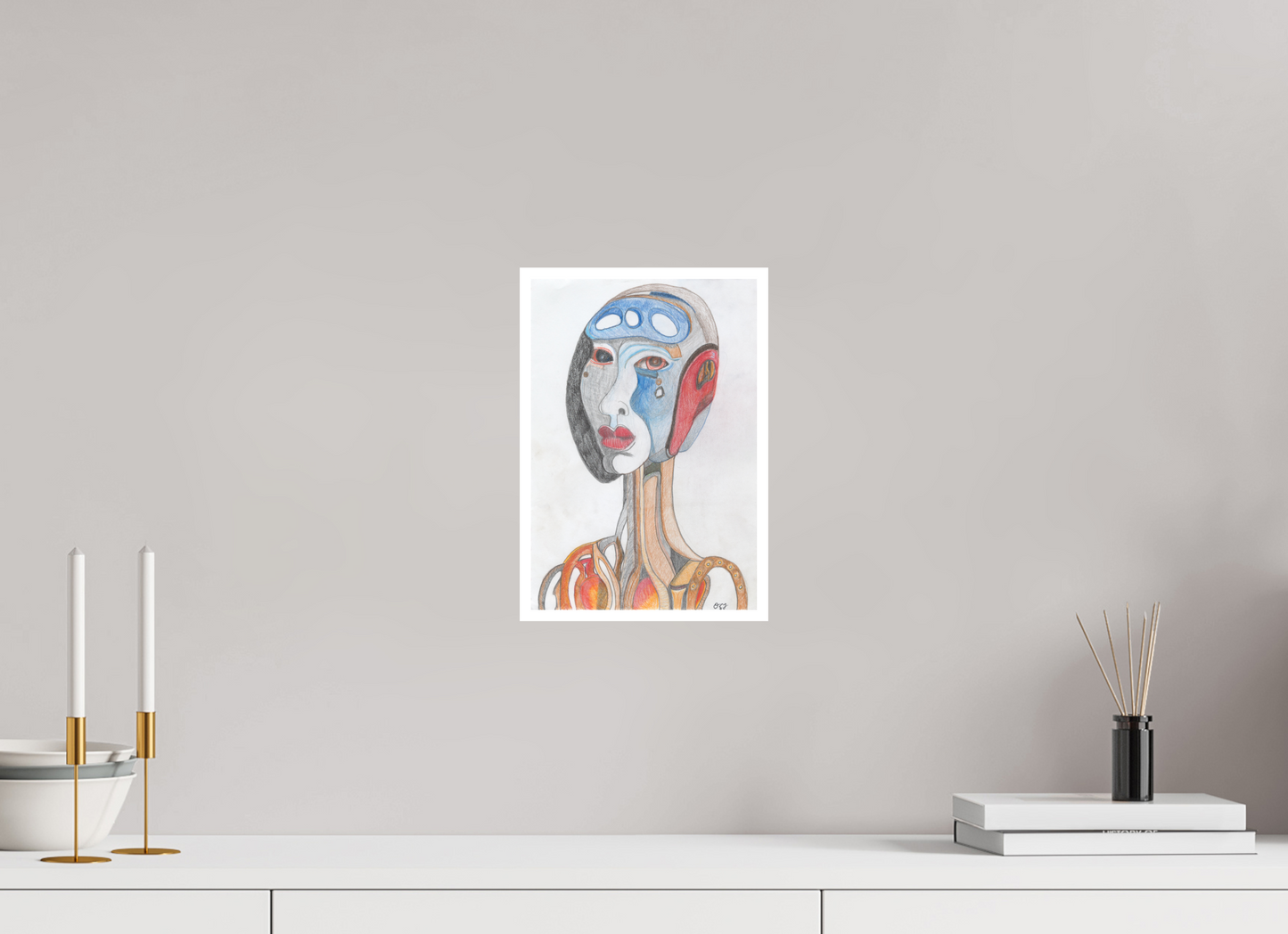 20 x 29,3 cm, Fine Art Print - Hahnemühle Photo Rag - 1 cm Border Serial Number CS32 — Fine Art Print | Orvis St. John