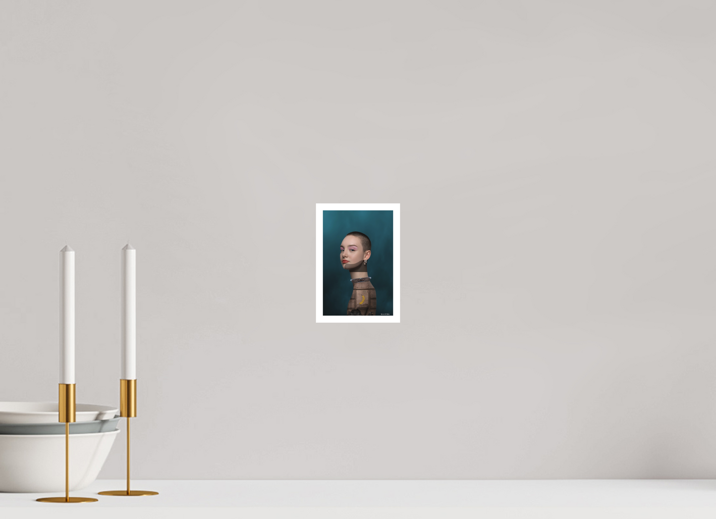 10 x 15 cm, Fine Art Print - Hahnemühle Photo Rag - 1 cm Border Miss Brutalist Berlin – Fine Art Print (City Girls Series)