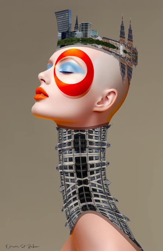Miss Hamburg 002, City Girls Series, Orvis St. John Photography