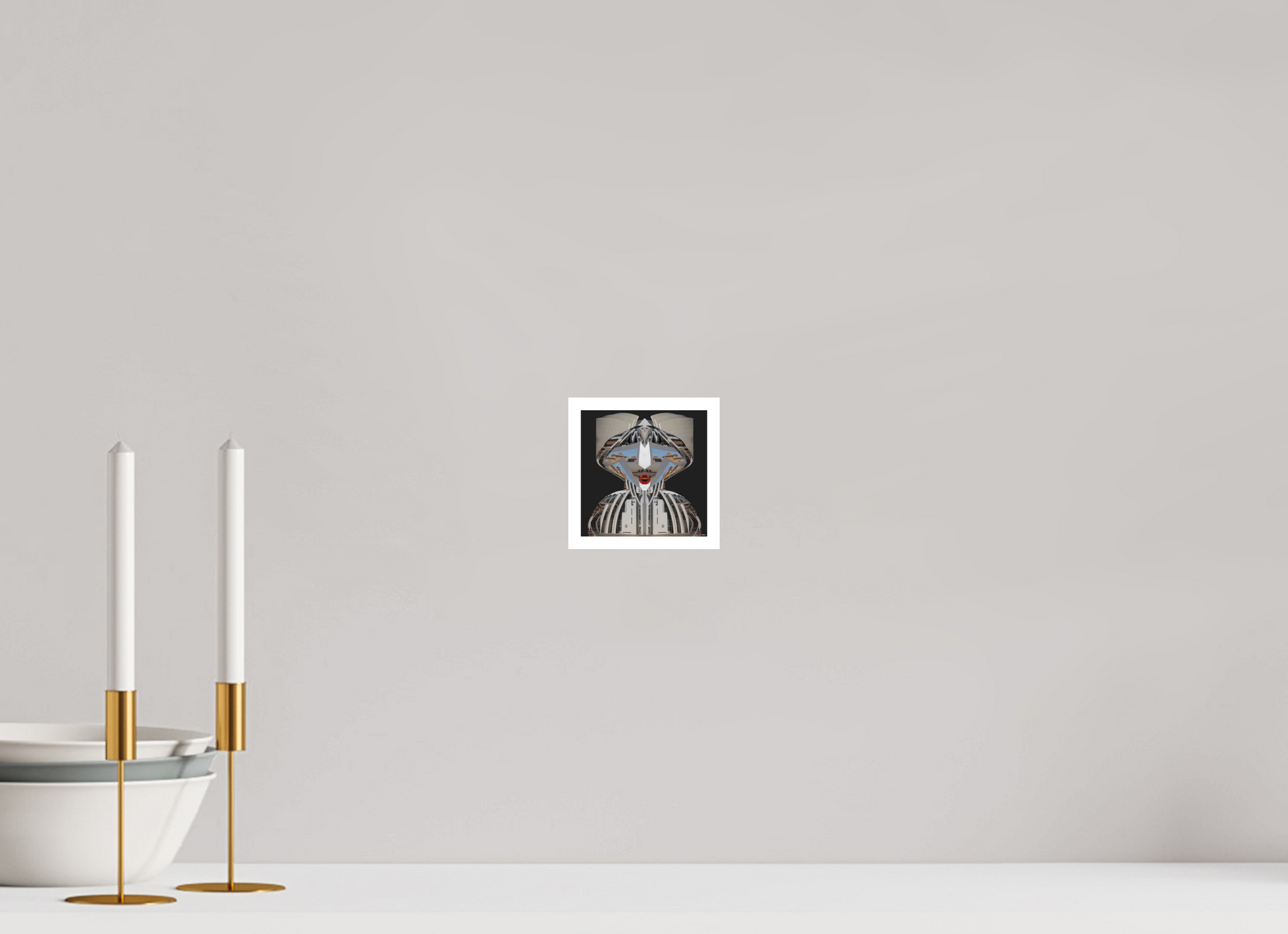 10 x 10 cm, Fine Art Print - Hahnemühle Photo Rag - 1 cm Border Fine Art Print "The Bishop of Rome" — Orvis St. John (Building Portraits)