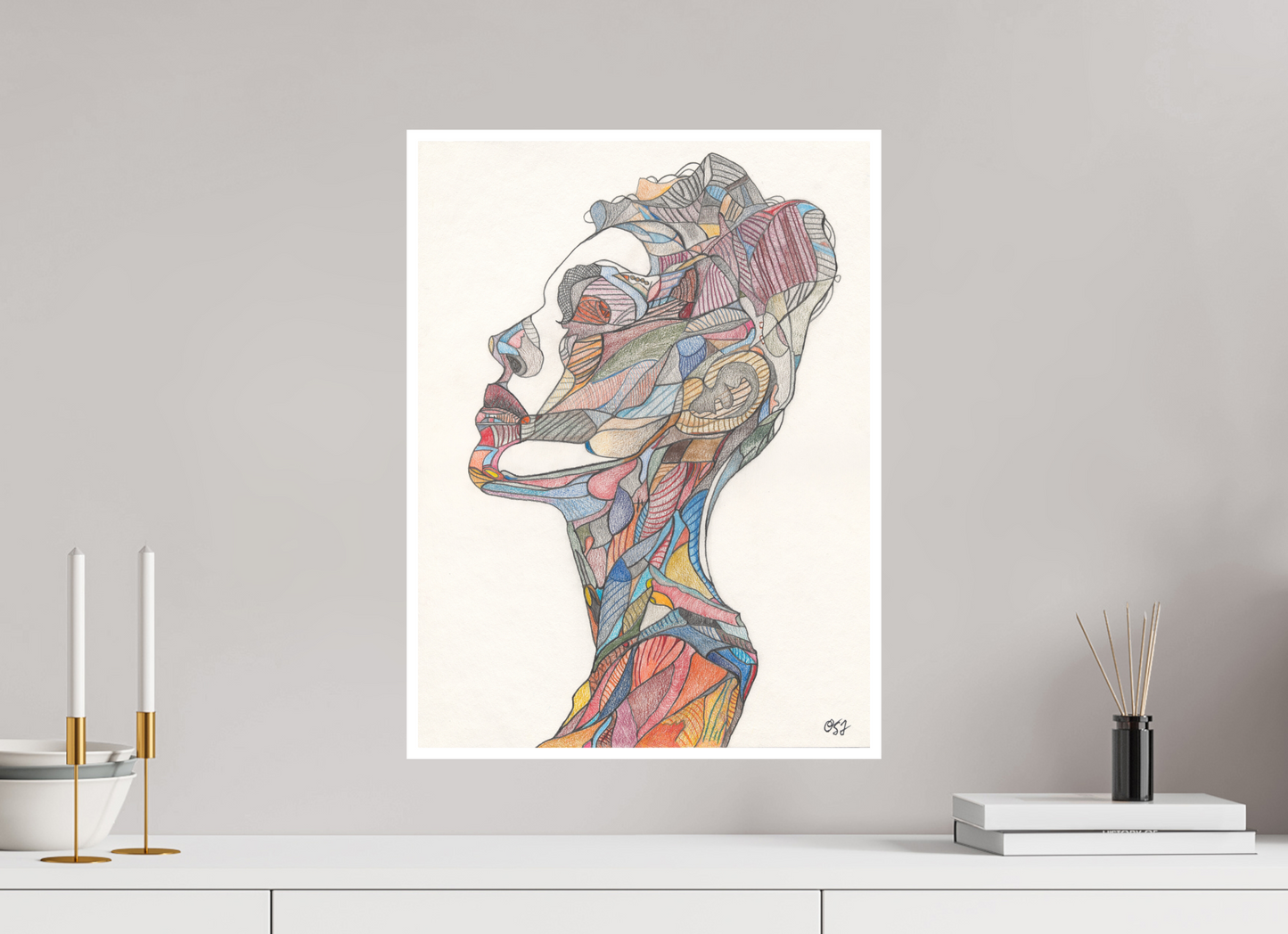 40 x 53,7 cm, Fine Art Print - Hahnemühle Photo Rag - 1 cm Border Gem — Fine Art Print | Orvis St. John