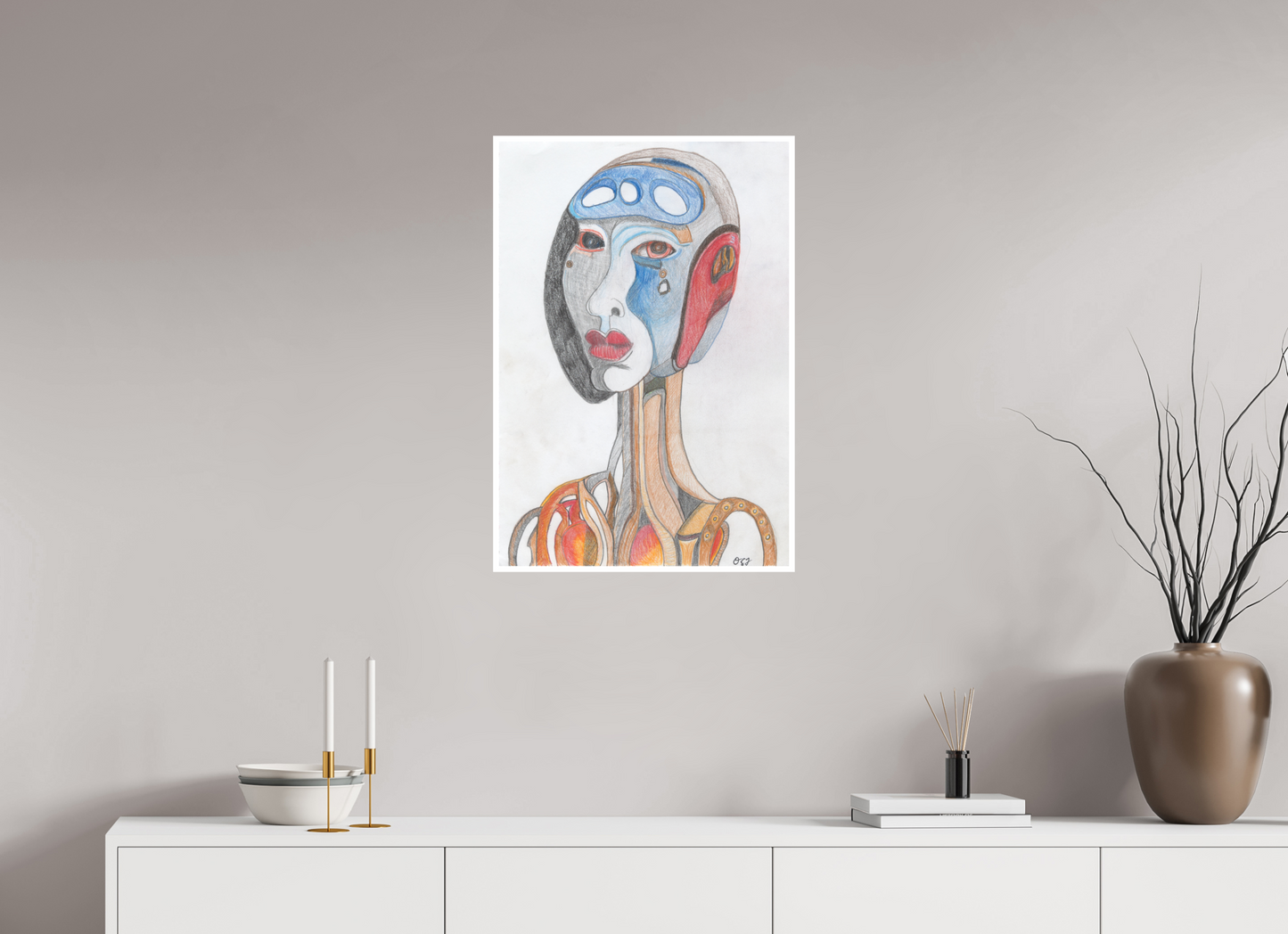 50 x 73,2 cm, Fine Art Print - Hahnemühle Photo Rag - 1 cm Border Serial Number CS32 — Fine Art Print | Orvis St. John