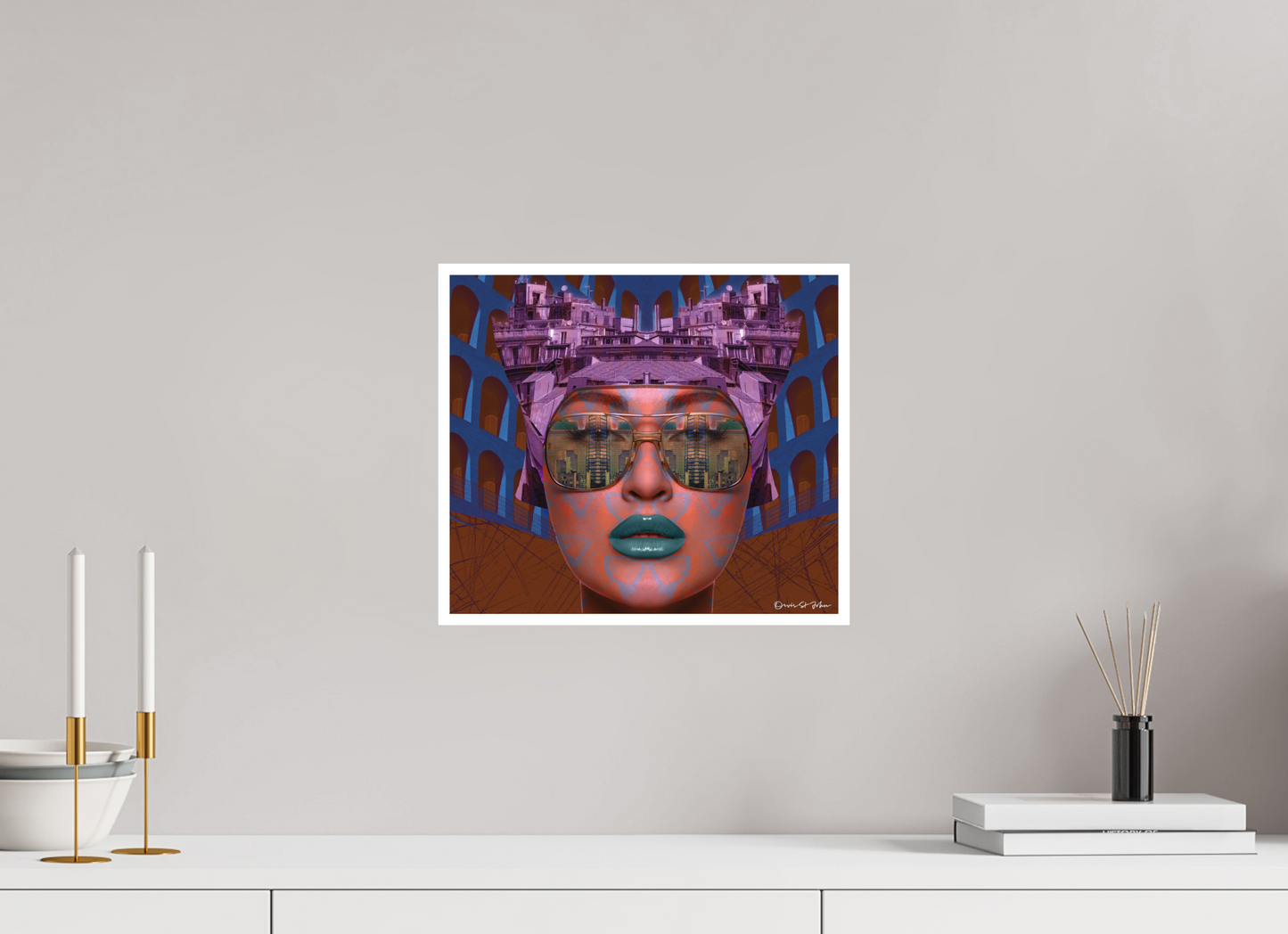 34,4 x 30 cm, Fine Art Print - Hahnemühle Photo Rag - 1 cm Border "Jetsetter" Limited Edition Fine Art Print – Hahnemühle Photo Rag