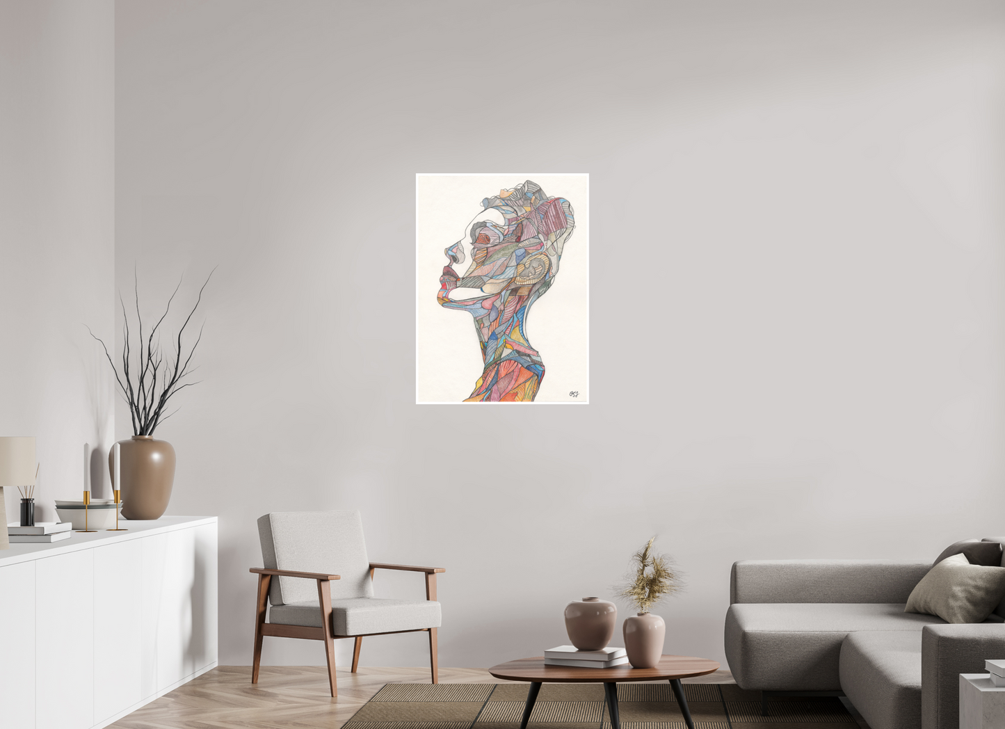 70 x 94 cm, Fine Art Print - Hahnemühle Photo Rag - 1 cm Border Gem — Fine Art Print | Orvis St. John