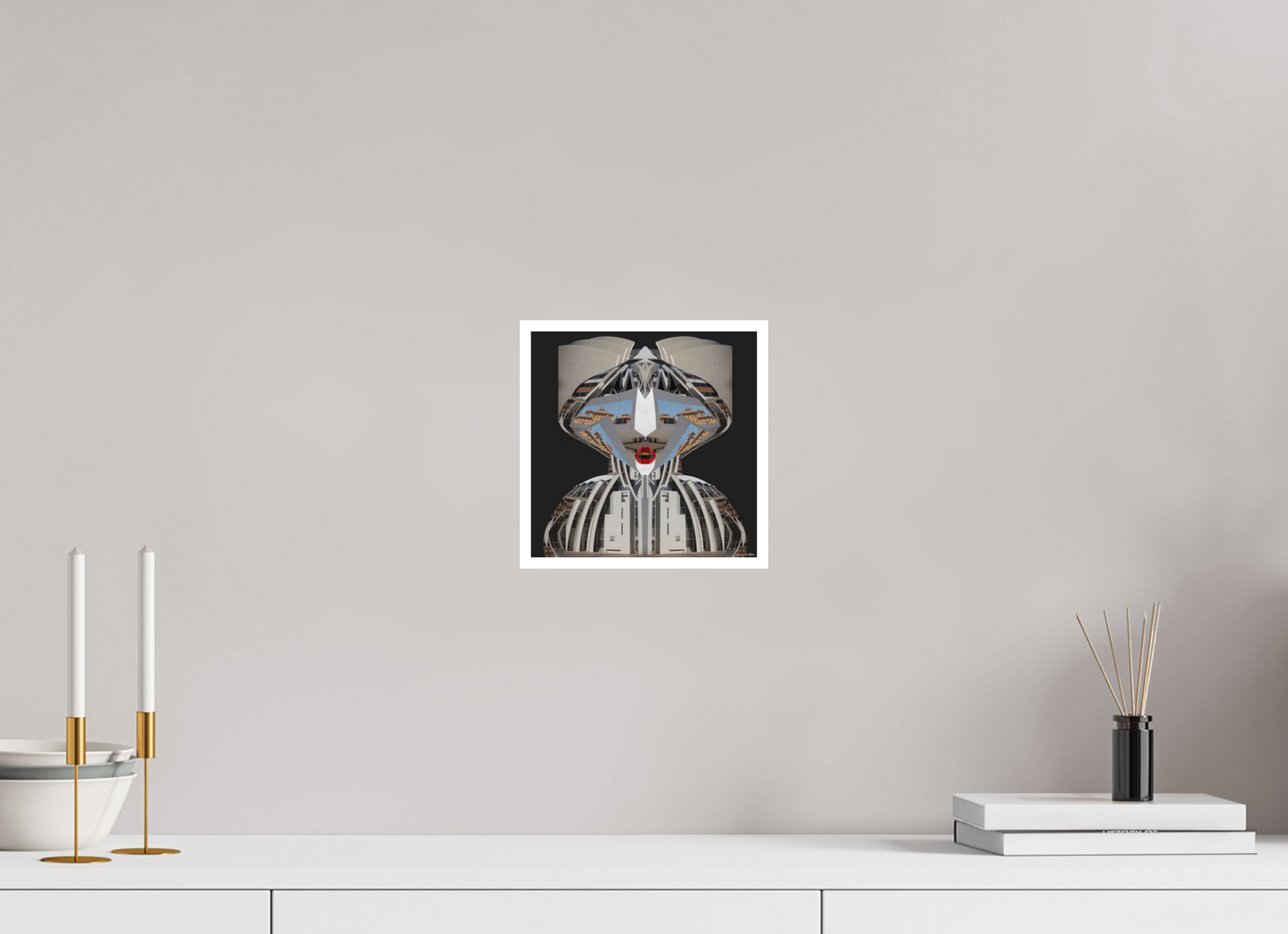 20 x 20 cm, Fine Art Print - Hahnemühle Photo Rag - 1 cm Border Fine Art Print "The Bishop of Rome" — Orvis St. John (Building Portraits)